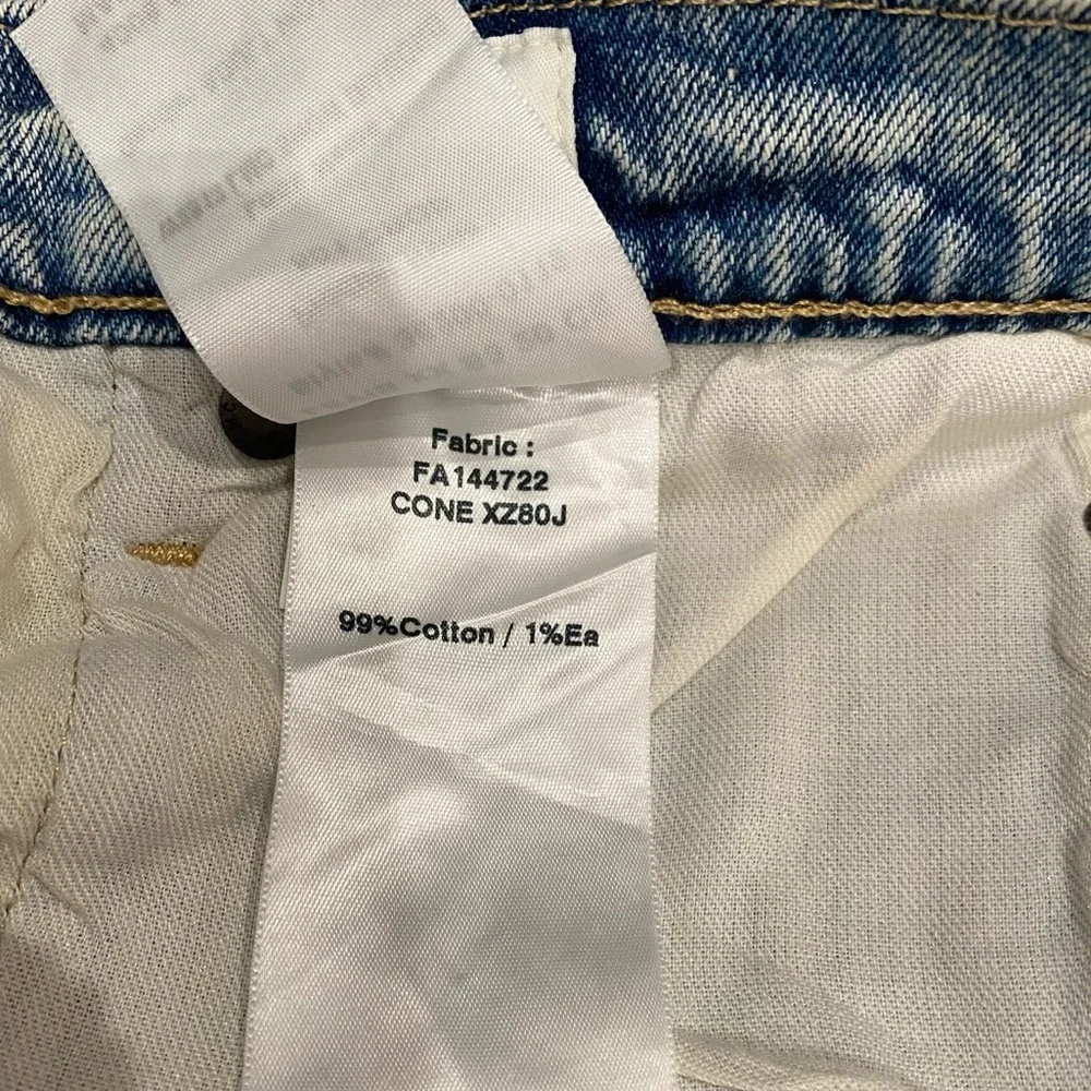 LEVI’S 501  ORIGINAL CROPPED WOMEN'S JEANS selvedge LMC snow diamond size 27/26 - Picture 7 of 13